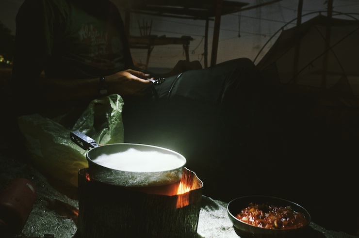 Bicycle Touring Panama - Primus Stove
