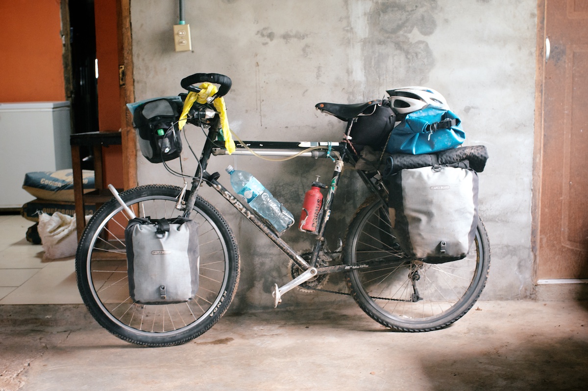 long haul trucker bikepacking