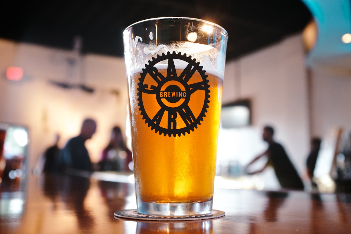 Crank Arm Brewing Co. Bikes and Beer
