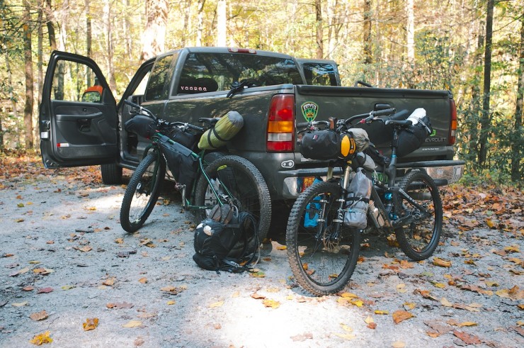 Bikepacking - Surly Krampus Ibis Mojo HD