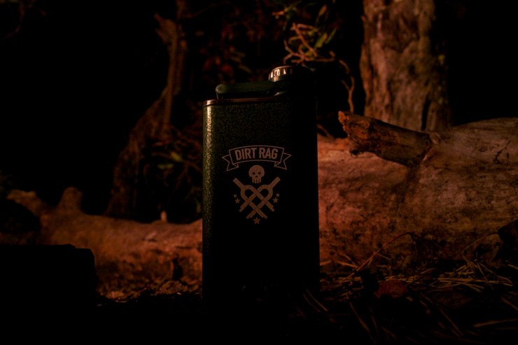 Dirt Rag Flask