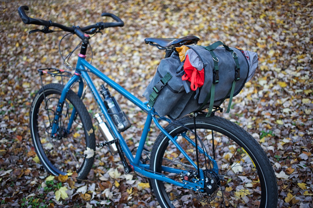A DIY Longflap Saddlebag for Minimalist Dirt Touring