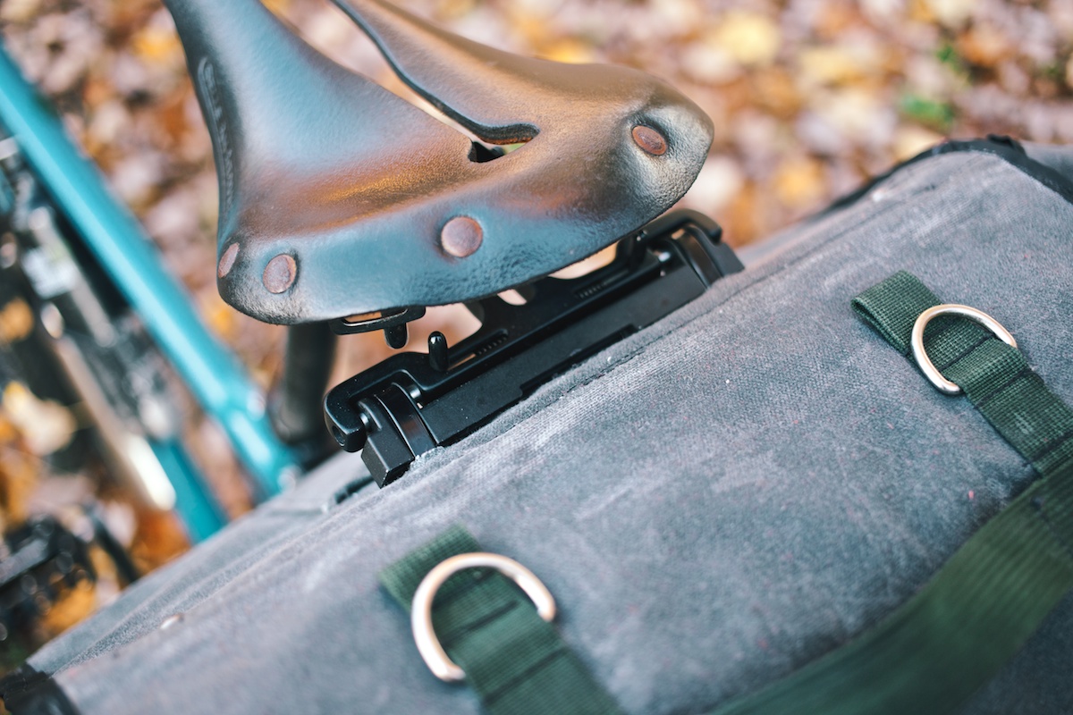 diy bikepacking saddle bag