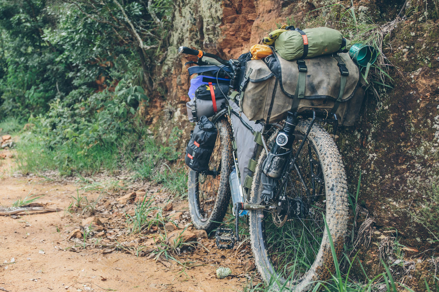 diy saddle bag bikepacking