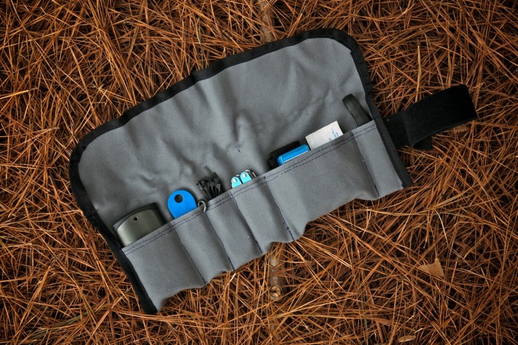 DIY Tool Roll - packing for bike tour