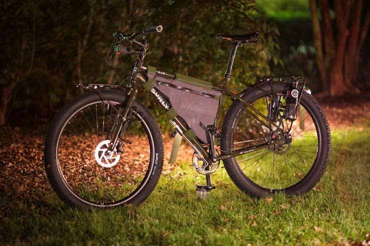 Surly ECR for bikepacking and Bike Touring, Racks