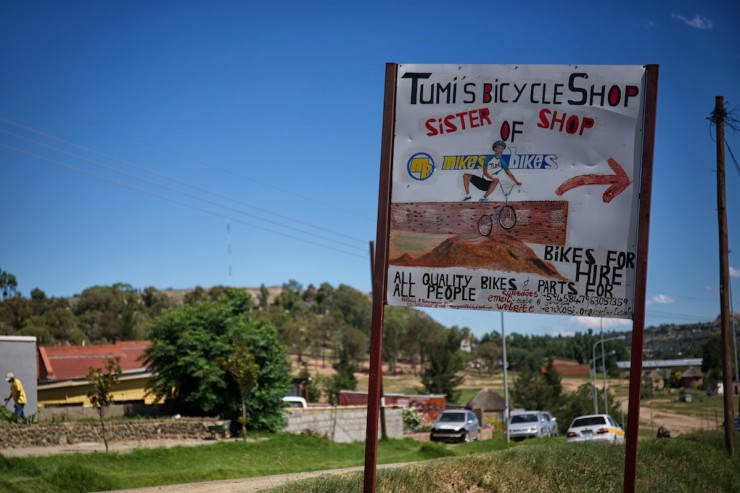Bike Touring Lesotho - Tumi's Bike Shop, Maseru