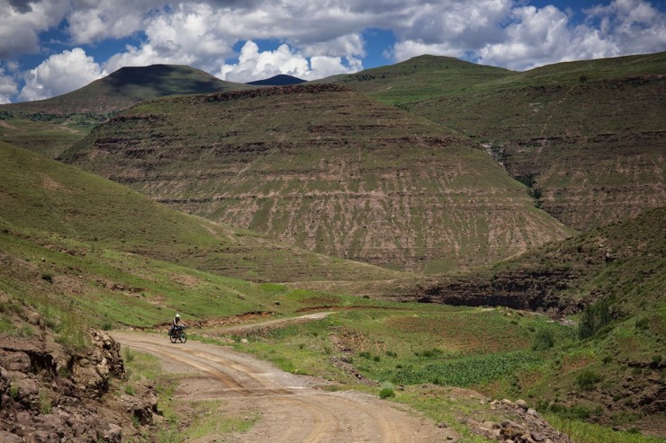 Bicycle Touring Lesotho - Dirt Roads