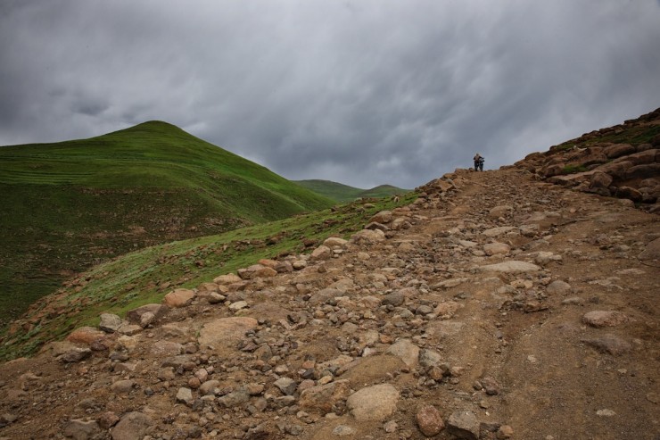 Bicycle Touring Lesotho - Dirt Roads