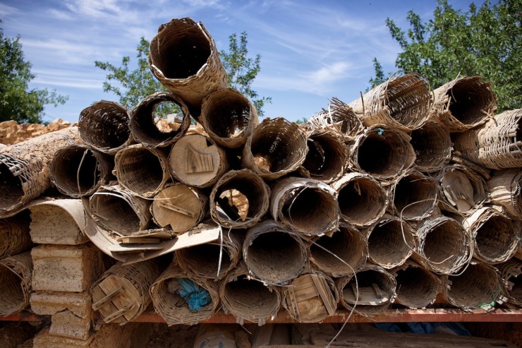 Bee Hives, Anti Atlas, Morocco
