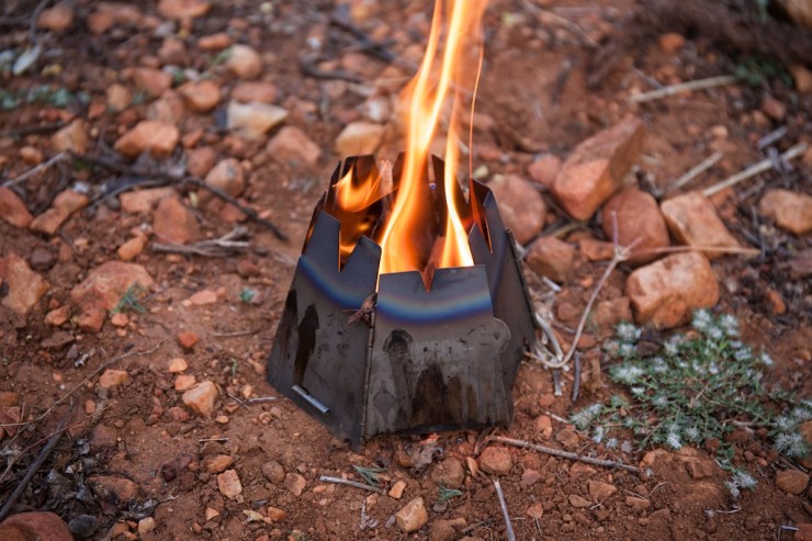 Vargo Titanium Stove - bike touring