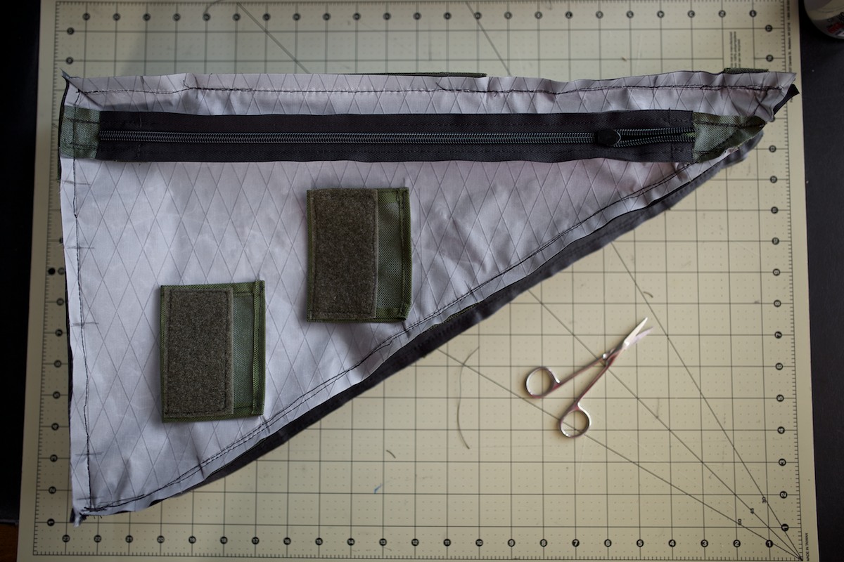 diy bikepacking frame bag