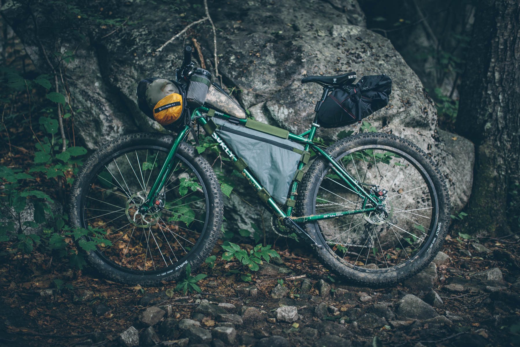 diy bikepacking frame bag