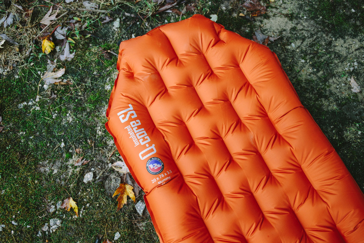 sleeping pad bikepacking