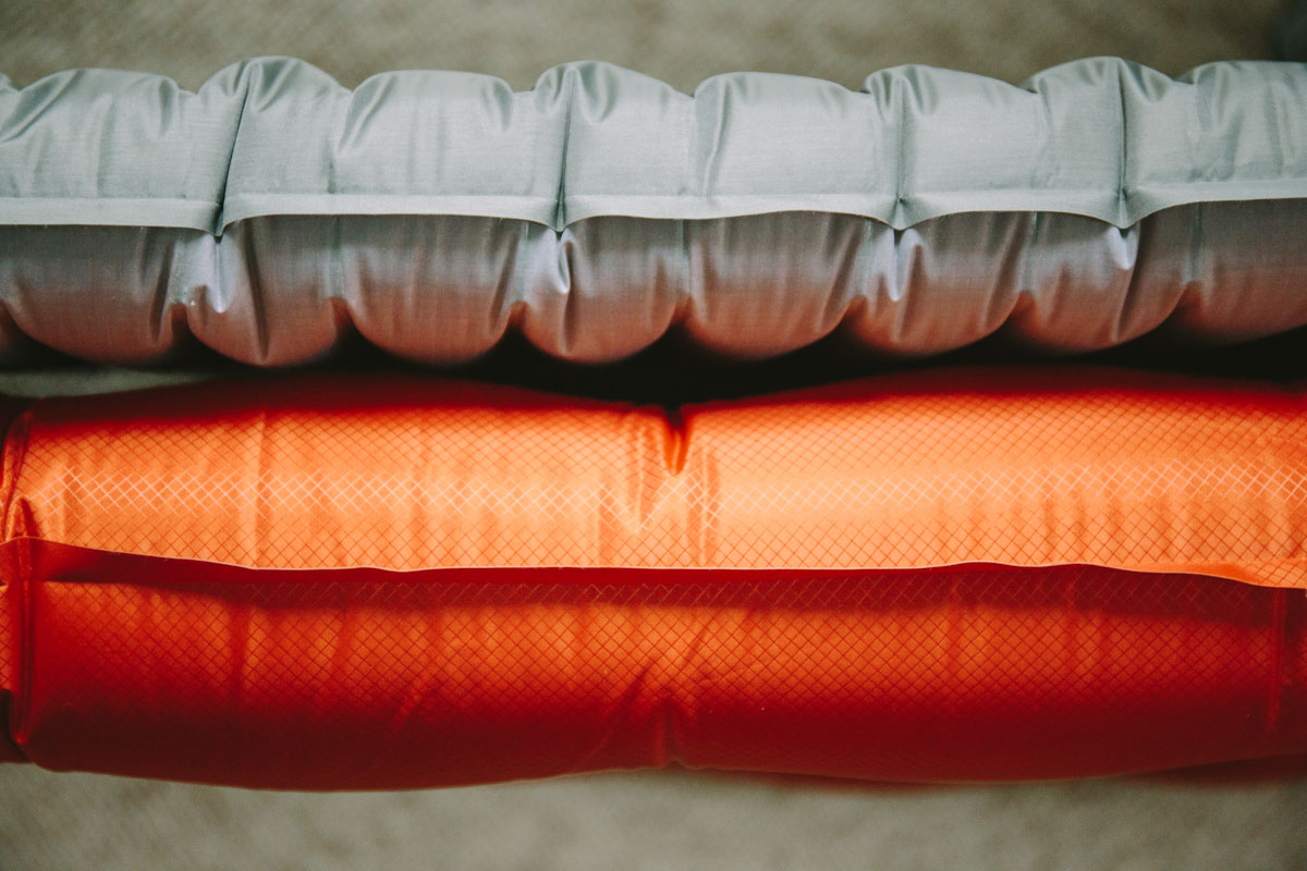 sleeping pad bikepacking