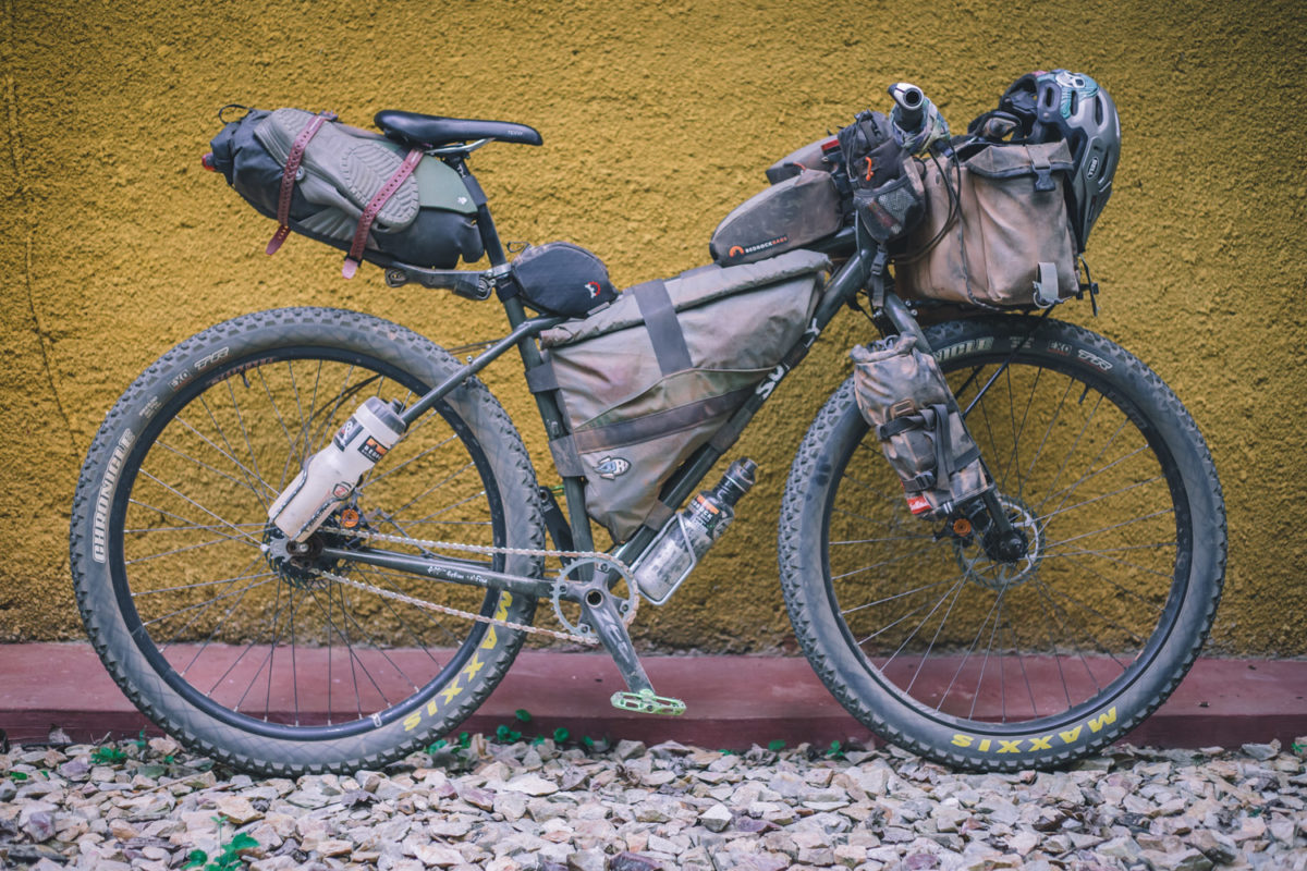 A DIY Longflap Saddlebag for Minimalist Dirt Touring