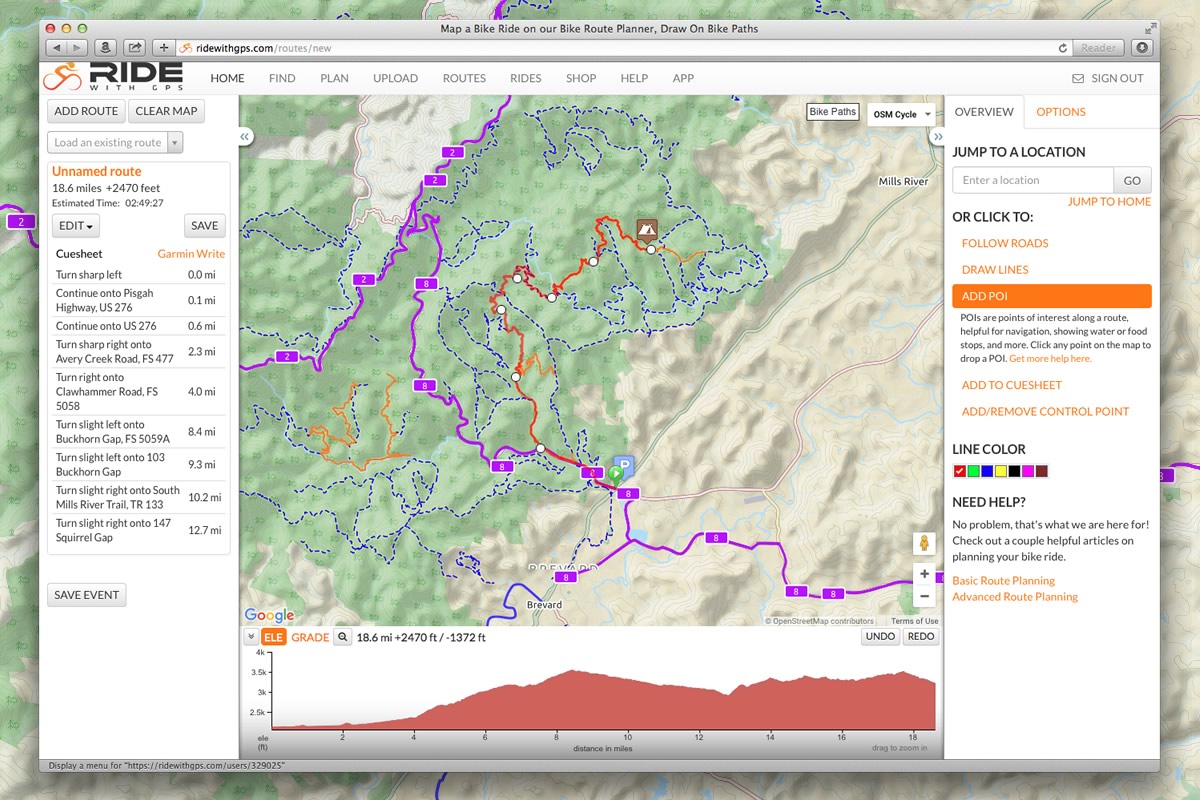 the complete route planning guide bikepacking com camping world trip planner