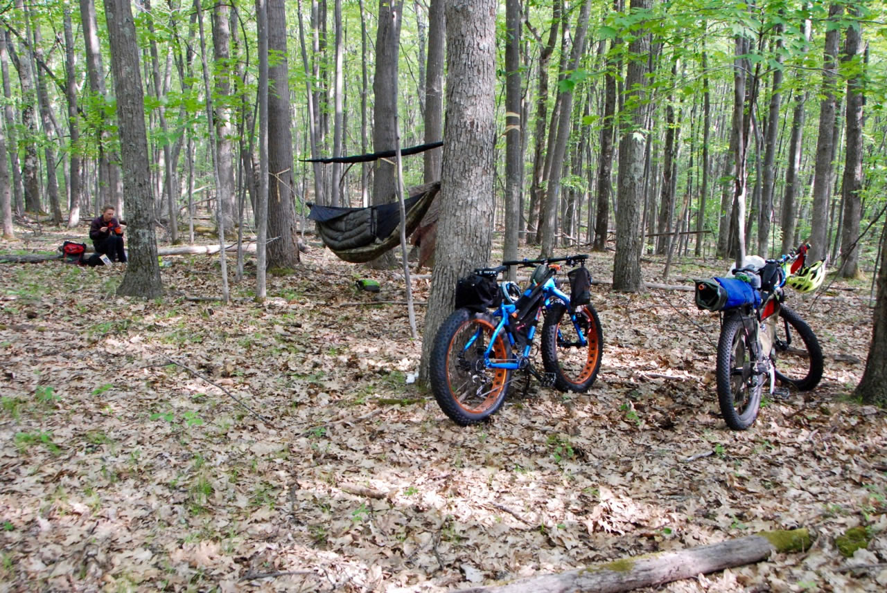North Country Trail, Bikepackrafting Manistee