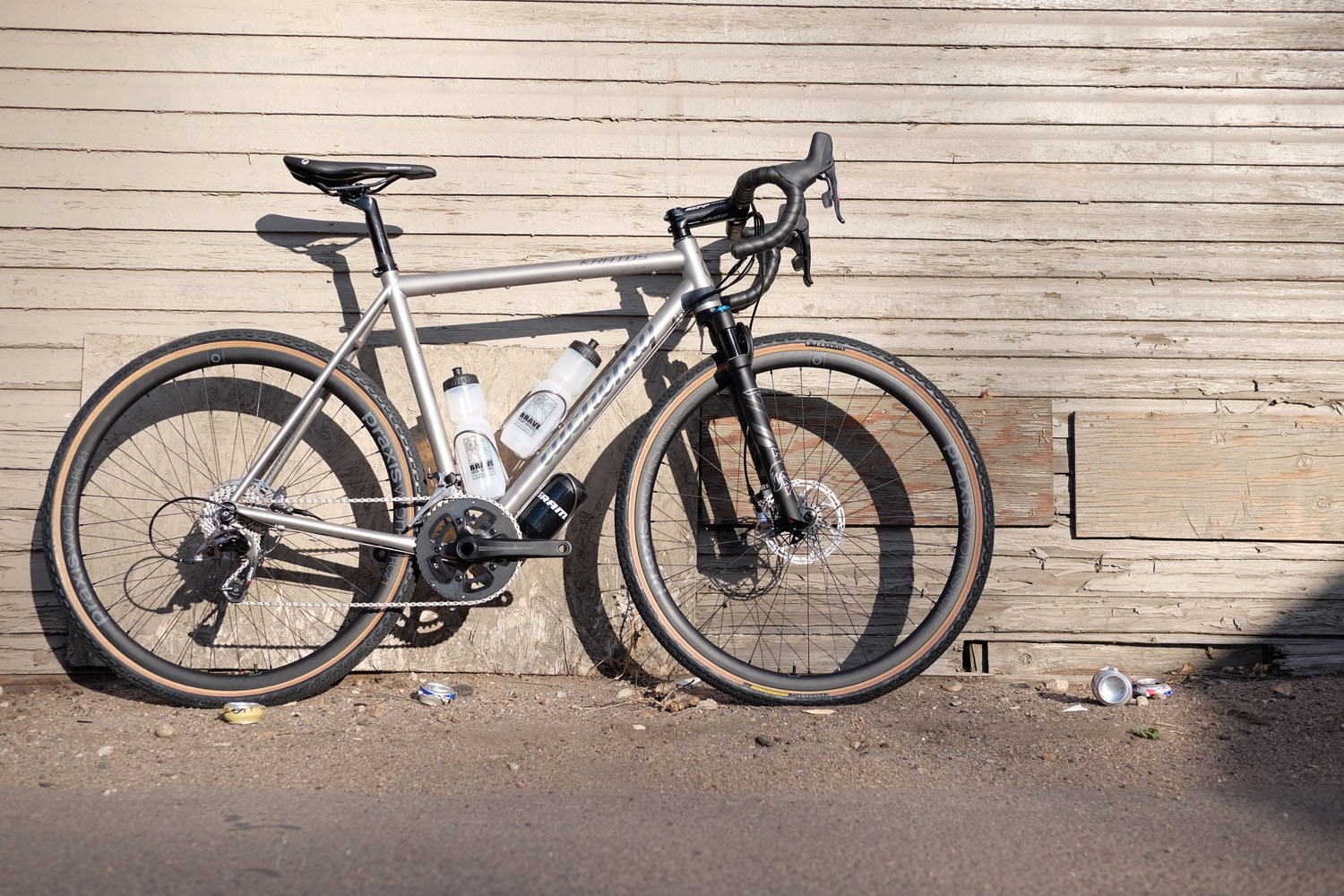 New Alchemy Kratos Titanium Gravel Bike