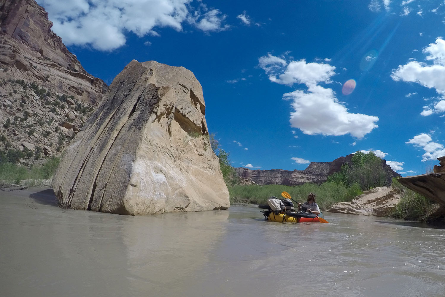 Bikepacking and Packrafting San Rafael Swell