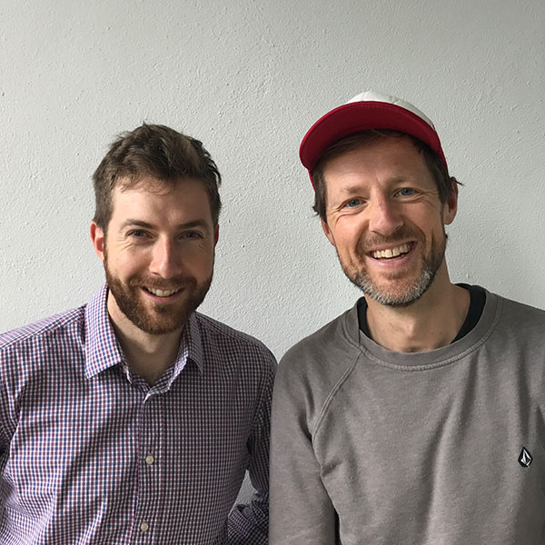 Matt Dewes and Nils van der Heide