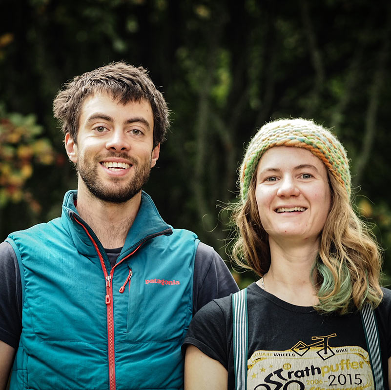 Huw Oliver and Annie