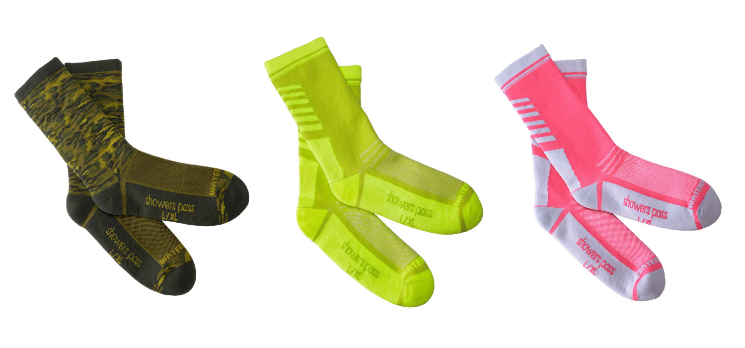 Showers Pass Waterproof Socks and Gloves