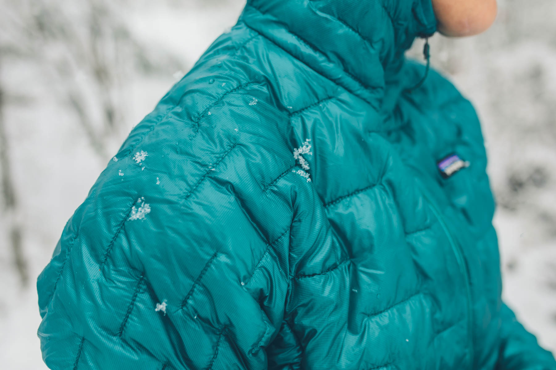 micro puff down jacket
