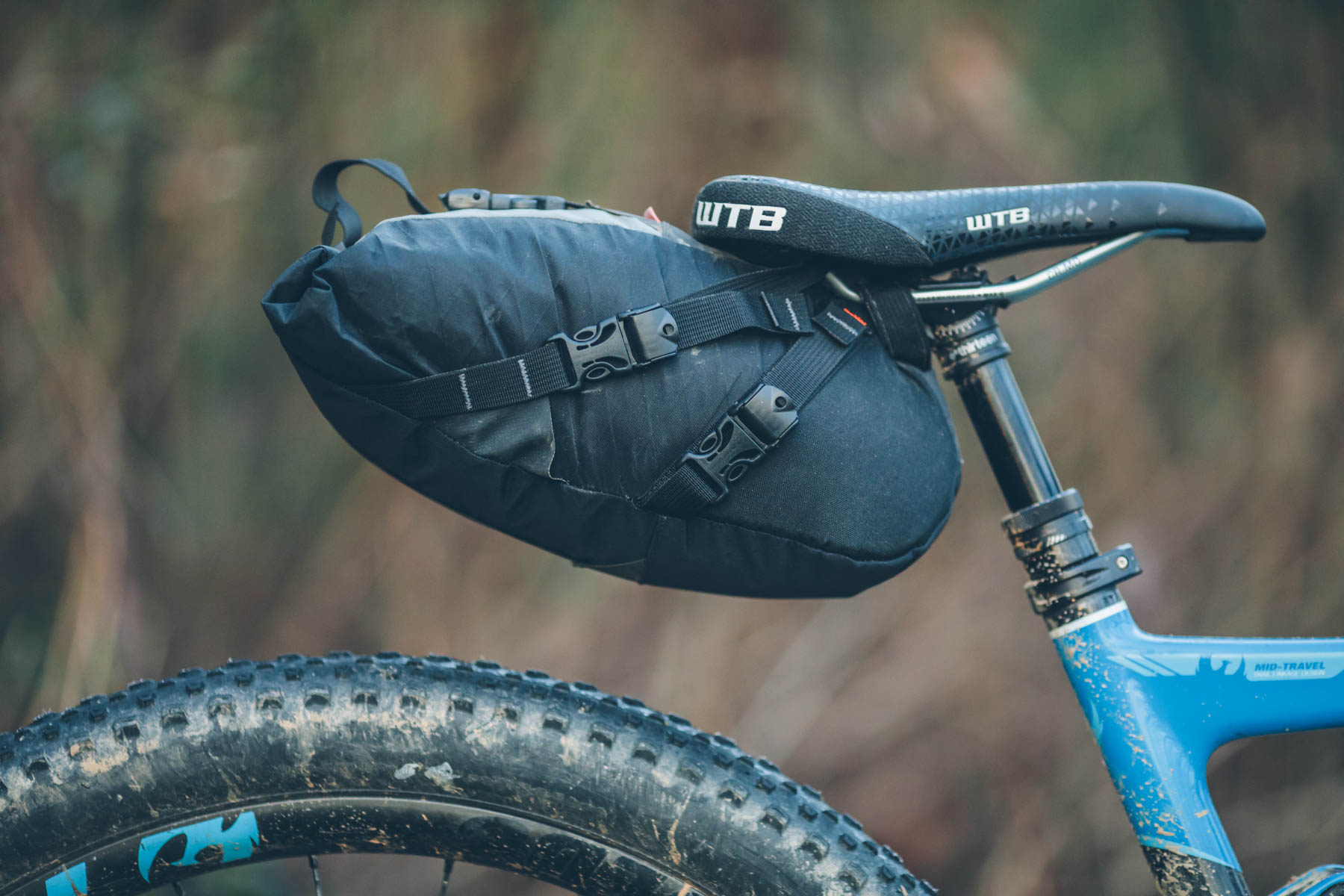 Rockgeist Gondola Review, Dropper Post Saddlebag
