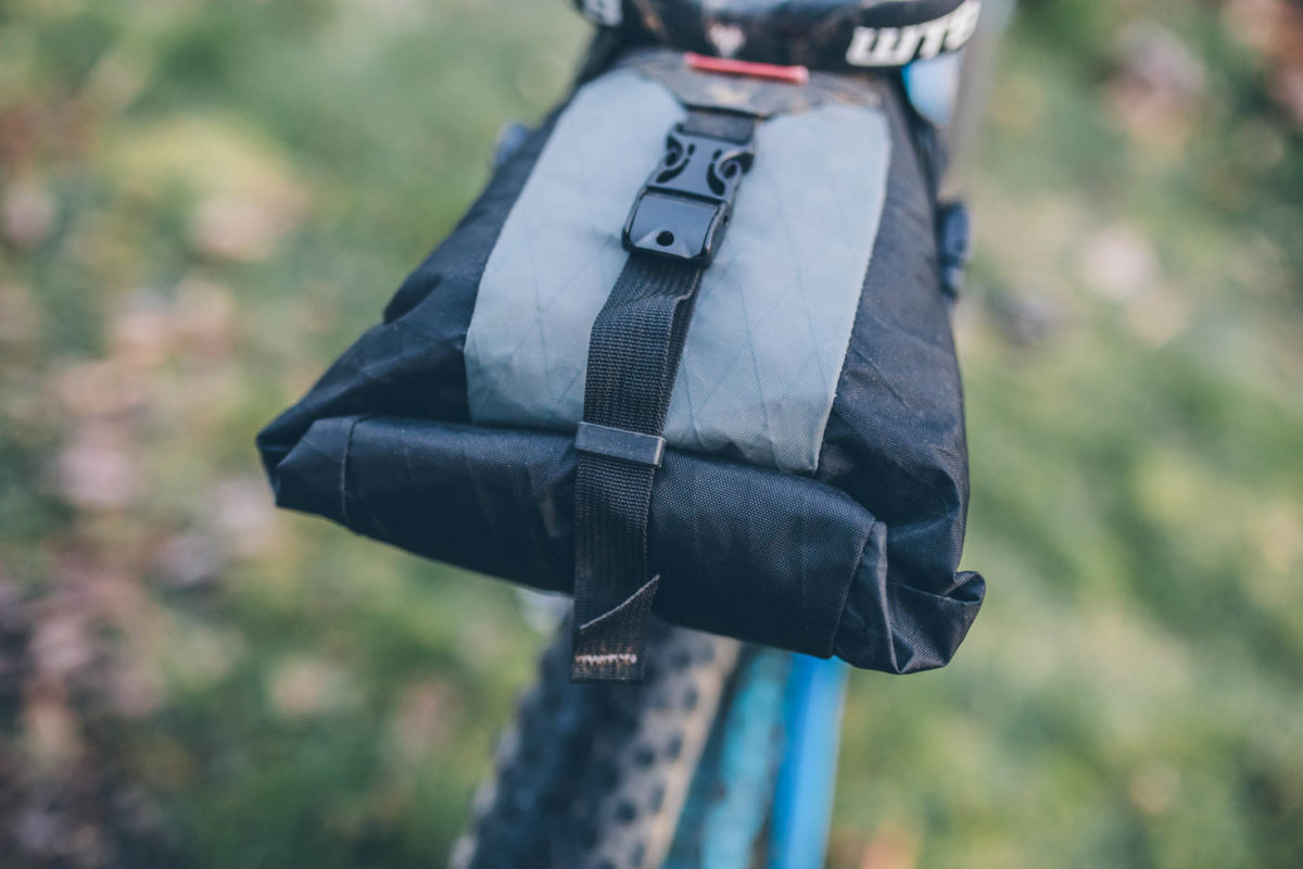 Rockgeist Gondola Review, Dropper Post Saddlebag