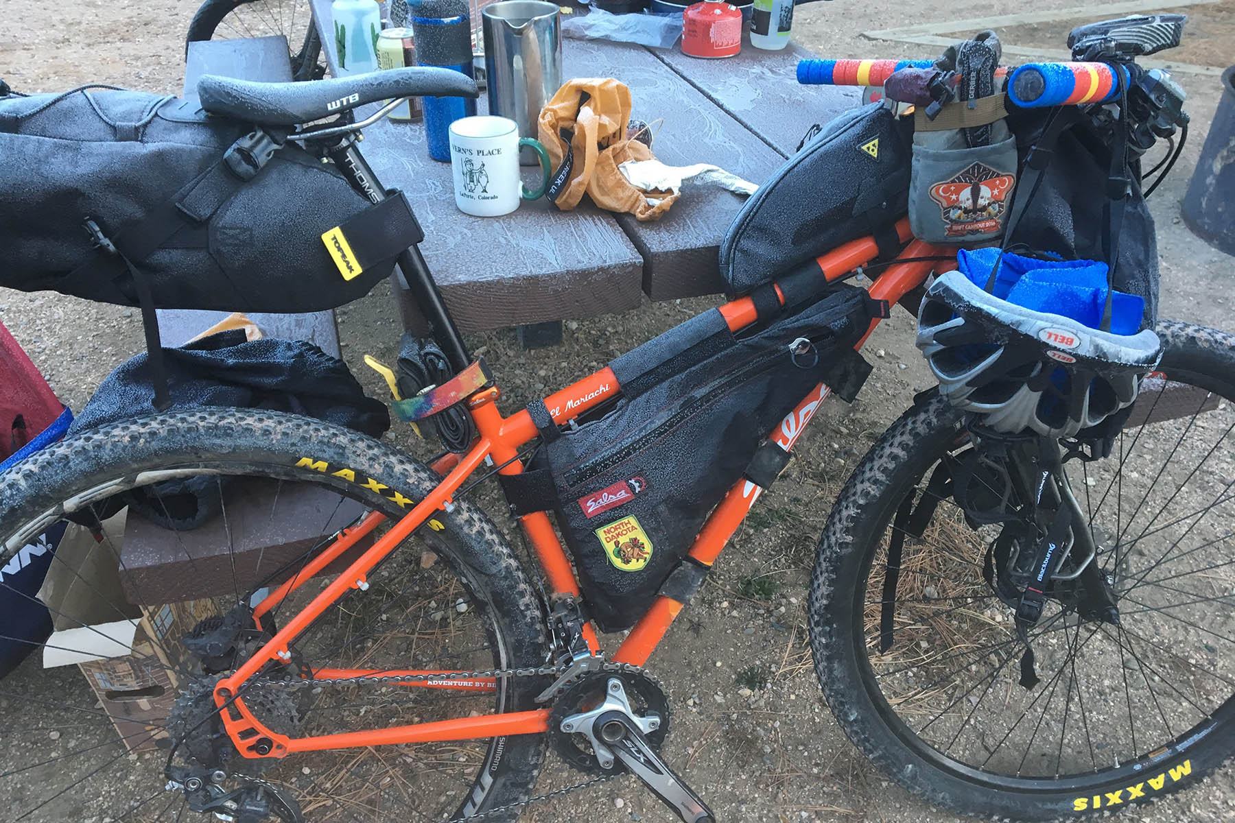 bikepacking bag set