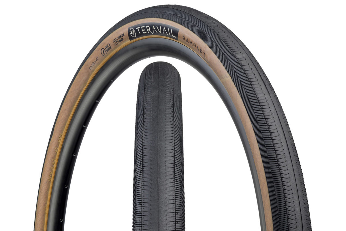 Travail Rampart Skinwall, tan sidewall, 650b x 47mm