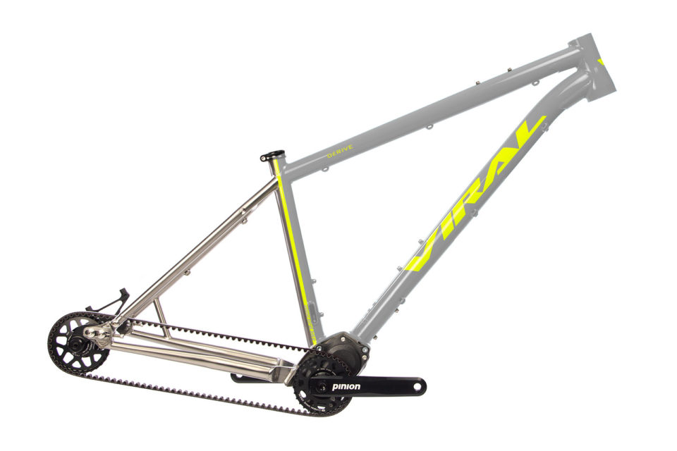 Viral Derive Bikepacking Bike, Pinion Gear Box