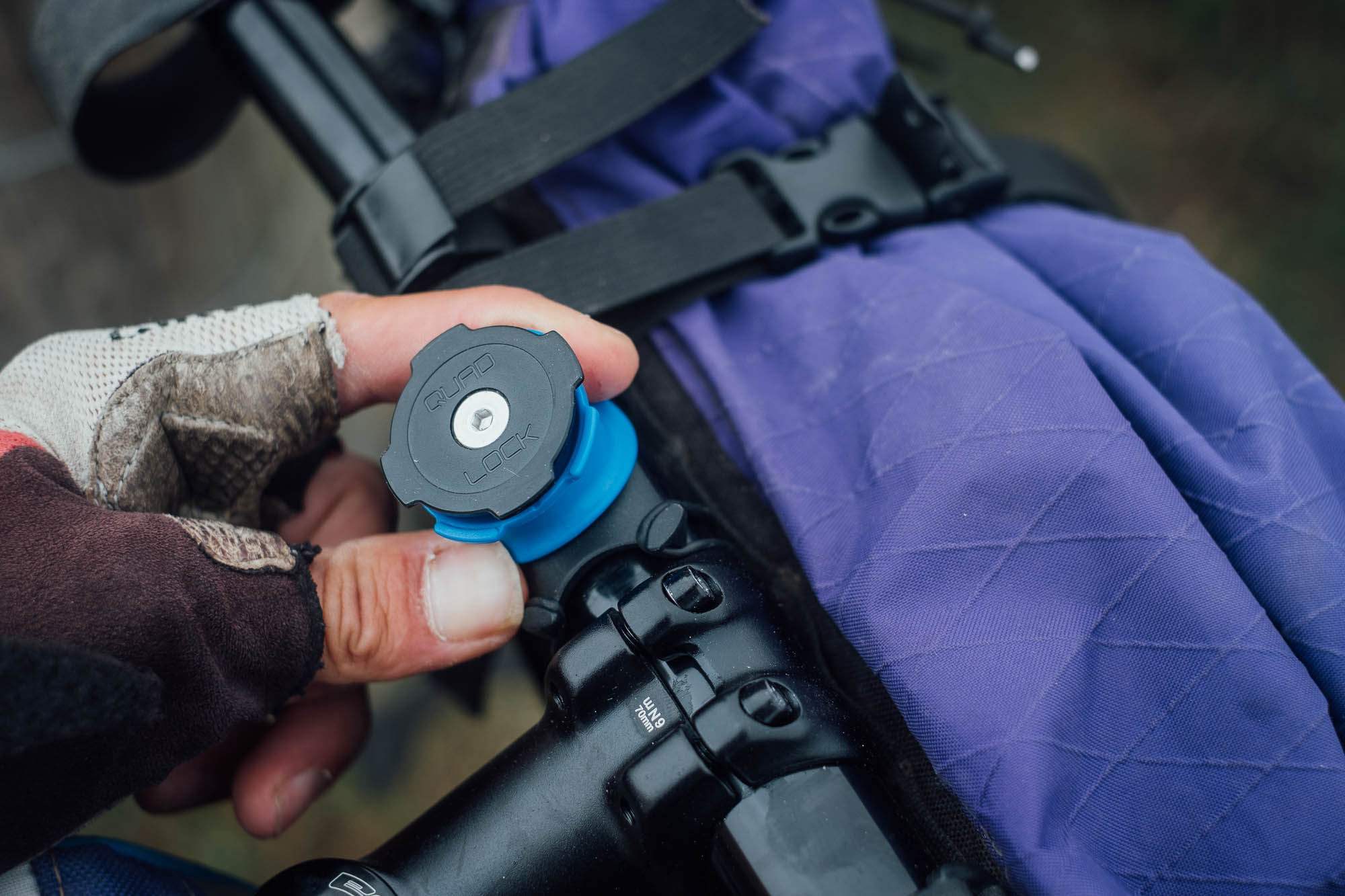 quad lock mount bike