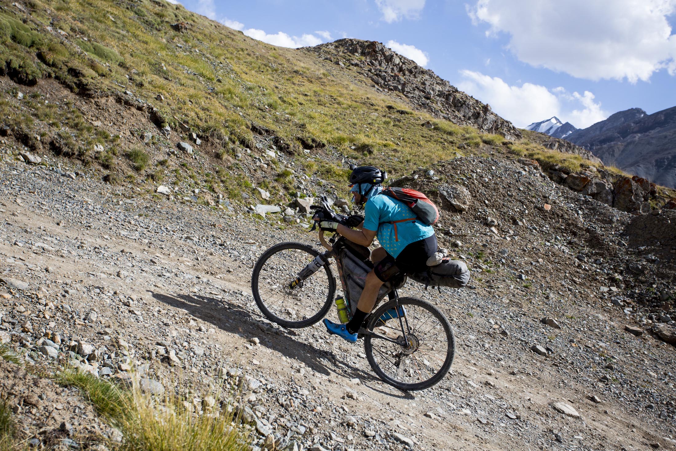 Jay Petervary on the Silk Road Mountain Race